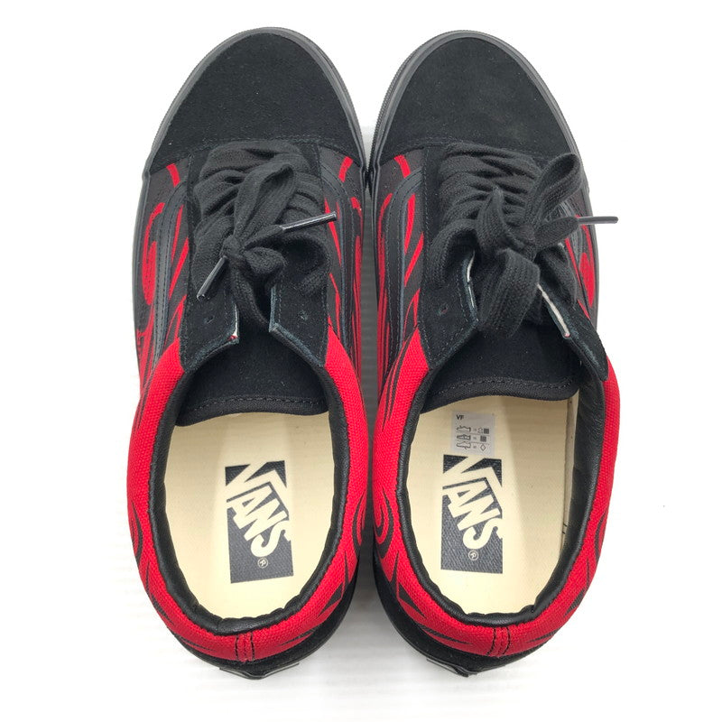 【中古美品】【メンズ】 VANS バンズ LX OLD SKOOL Y2K FLAME BLACK RED LX オールド スクール スニーカー 靴 162-260919-rt-11-tagh サイズ：29cm US11 カラー：ブラック/レッド 万代Net店