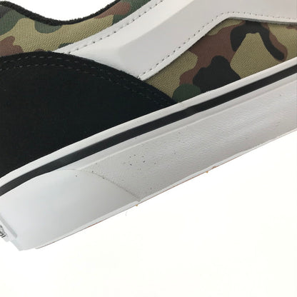 【中古美品】【メンズ】 VANS バンズ KNU SKOOL VN000D22YJ7 ニュー スクール スニーカー 靴 162-260912-na-15-tagh サイズ：29cm US 11 カラー：CAMO BLACK/GREEN 万代Net店