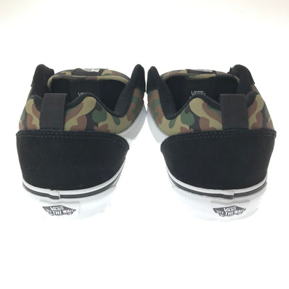 【中古美品】【メンズ】 VANS バンズ KNU SKOOL VN000D22YJ7 ニュー スクール スニーカー 靴 162-260912-na-15-tagh サイズ：29cm US 11 カラー：CAMO BLACK/GREEN 万代Net店