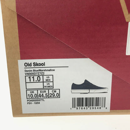 【中古品】【メンズ】 VANS バンズ OLD SKOOL VN000D7Z7Z2 オールド スクール スニーカー 靴 162-260912-na-16-tagh サイズ：29cm US 11 カラー：DENIM BLUE/MARSHMALLOW 万代Net店
