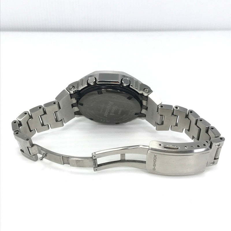 【中古品】【メンズ】 G-SHOCK ジーショック FULL METAL 2100 SERIES GM-B2100AD-2AJFア フルメタル 2100 シリーズ アナデジ腕時計 時計 196-260915-ki-02-tagh カラー：シルバー/ブルー 万代Net店