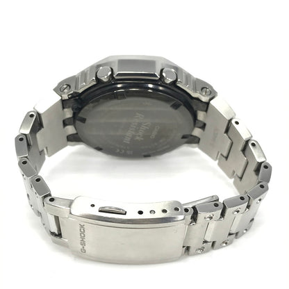 【中古品】【メンズ】 G-SHOCK ジーショック FULL METAL 2100 SERIES GM-B2100AD-2AJFア フルメタル 2100 シリーズ アナデジ腕時計 時計 196-260915-ki-02-tagh カラー：シルバー/ブルー 万代Net店