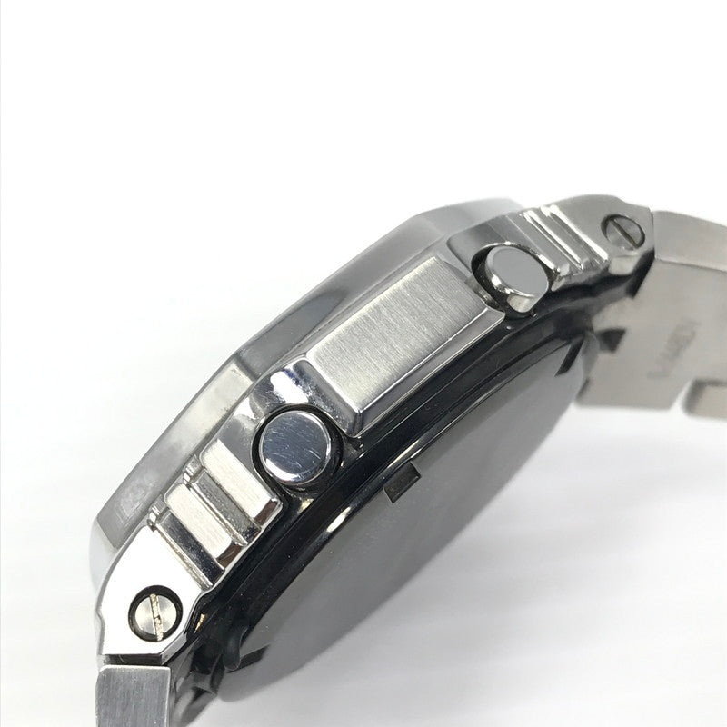 【中古品】【メンズ】 G-SHOCK ジーショック FULL METAL 2100 SERIES GM-B2100AD-2AJFア フルメタル 2100 シリーズ アナデジ腕時計 時計 196-260915-ki-02-tagh カラー：シルバー/ブルー 万代Net店