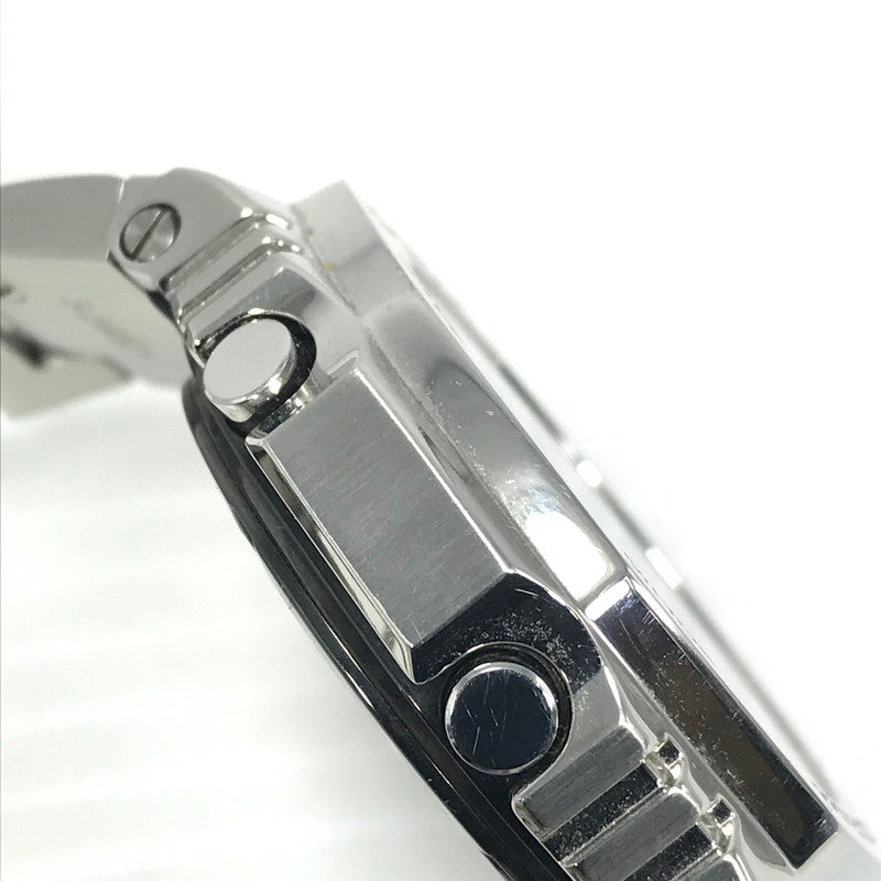 【中古品】【メンズ】 G-SHOCK ジーショック FULL METAL 2100 SERIES GM-B2100AD-2AJFア フルメタル 2100 シリーズ アナデジ腕時計 時計 196-260915-ki-02-tagh カラー：シルバー/ブルー 万代Net店