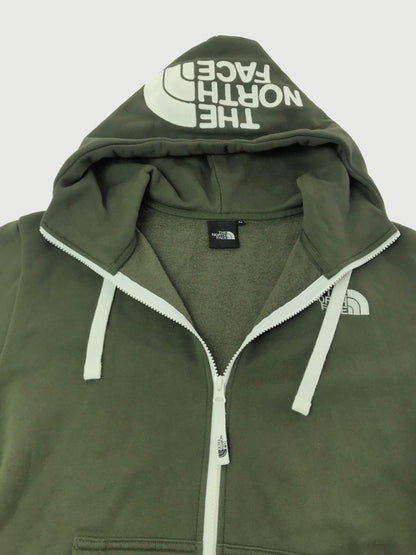 【中古品】【メンズ】 THE NORTH FACE ザ・ノースフェイス REARVIEW FULL ZIP HOODIE NT12340 リアビュー フルジップ フーディー パーカー トップス 144-260917-rt-04-tagh サイズ：M カラー：グリーン系 万代Net店