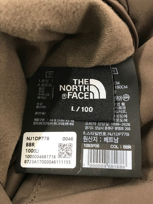 【中古品】【メンズ】 THE NORTH FACE ザ・ノースフェイス BE BETTER DOWN JACKET NJ1DP77B ビーベター ダウンジャケット フリースジャケット リバーシブル アウター 144-260915-na-06-tagh サイズ：L/100 カラー：ブラウン/アイボリー 万代Net店