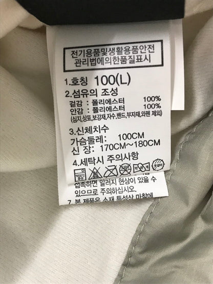 【中古品】【メンズ】 THE NORTH FACE ザ・ノースフェイス RVS FLEECE ANORAK NJ4FP56B フリース アノラック ジャケット アウター 144-260915-na-04-tagh サイズ：L/100 カラー：アイボリー/カーキ系 万代Net店