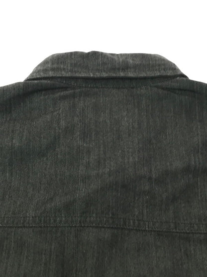 【中古品】【メンズ】 THE NORTH FACE ザ・ノースフェイス L/S NYLON DENIM NUPTSE SHIRT NR72130 ナイロン デニム ヌプシ シャツ 長袖シャツ トップス 144-260917-rt-05-tagh サイズ：L カラー：ブラック 万代Net店