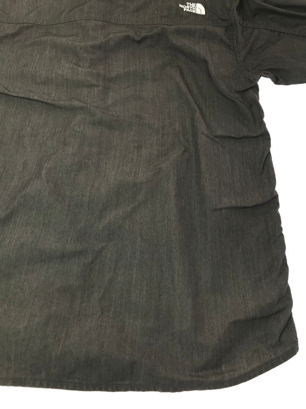 【中古品】【メンズ】 THE NORTH FACE ザ・ノースフェイス L/S NYLON DENIM NUPTSE SHIRT NR72130 ナイロン デニム ヌプシ シャツ 長袖シャツ トップス 144-260917-rt-05-tagh サイズ：L カラー：ブラック 万代Net店
