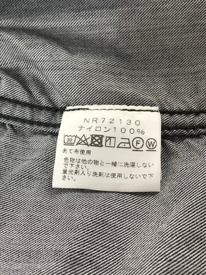 【中古品】【メンズ】 THE NORTH FACE ザ・ノースフェイス L/S NYLON DENIM NUPTSE SHIRT NR72130 ナイロン デニム ヌプシ シャツ 長袖シャツ トップス 144-260917-rt-05-tagh サイズ：L カラー：ブラック 万代Net店