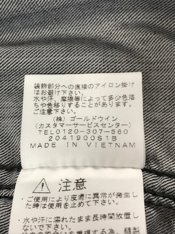 【中古品】【メンズ】 THE NORTH FACE ザ・ノースフェイス L/S NYLON DENIM NUPTSE SHIRT NR72130 ナイロン デニム ヌプシ シャツ 長袖シャツ トップス 144-260917-rt-05-tagh サイズ：L カラー：ブラック 万代Net店