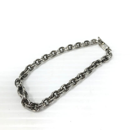 【中古品】【メンズ】 CHROME HEARTS クロムハーツ 1999刻印 PAPER CHAIN BRACELET 8INCH ペーパー チェーン ブレスレット ８インチ 190-261030-rt-02-tagh カラー：シルバー 万代Net店