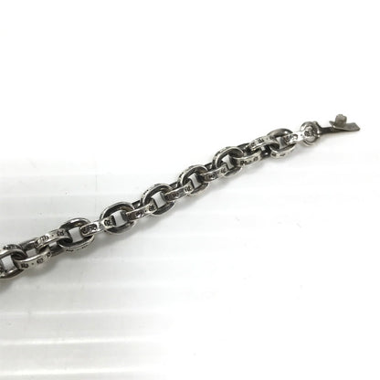 【中古品】【メンズ】 CHROME HEARTS クロムハーツ 1999刻印 PAPER CHAIN BRACELET 8INCH ペーパー チェーン ブレスレット ８インチ 190-261030-rt-02-tagh カラー：シルバー 万代Net店