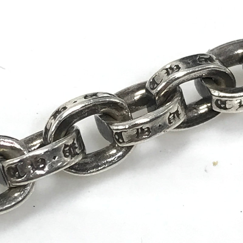【中古品】【メンズ】 CHROME HEARTS クロムハーツ 1999刻印 PAPER CHAIN BRACELET 8INCH ペーパー チェーン ブレスレット ８インチ 190-261030-rt-02-tagh カラー：シルバー 万代Net店