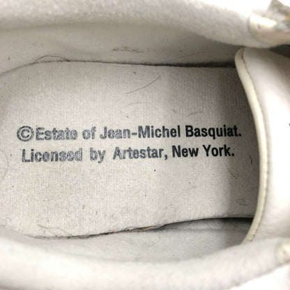 【中古品】【メンズ】 SANGACIO サンガッチョ × JEAN-MICHEL BASQUIAT ジャン ミシェル バスキア 23AW LOWCUT SNEKAER にゅ～ず ローカット スニーカー 162-260919-rt-14-tagh サイズ：27.5cm US9.5 カラー：ブラック 万代Net店