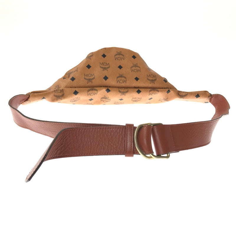 【中古品】【メンズ】 MCM エム・シー・エム × TISA PHENOMENON ティサ フェノメノン BODY BAG TAZBG-010 ボディバッグ カバン 180-260923-rt-16-tagh カラー：ブラウン 万代Net店