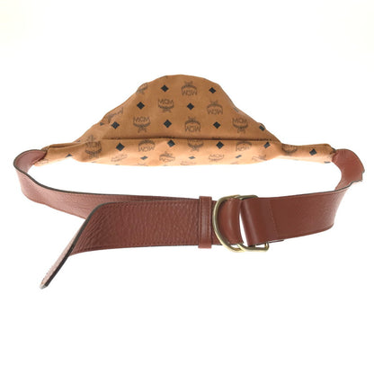 【中古品】【メンズ】 MCM エム・シー・エム × TISA PHENOMENON ティサ フェノメノン BODY BAG TAZBG-010 ボディバッグ カバン 180-260923-rt-16-tagh カラー：ブラウン 万代Net店