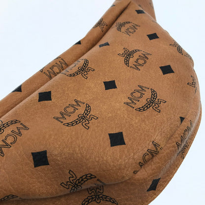 【中古品】【メンズ】 MCM エム・シー・エム × TISA PHENOMENON ティサ フェノメノン BODY BAG TAZBG-010 ボディバッグ カバン 180-260923-rt-16-tagh カラー：ブラウン 万代Net店