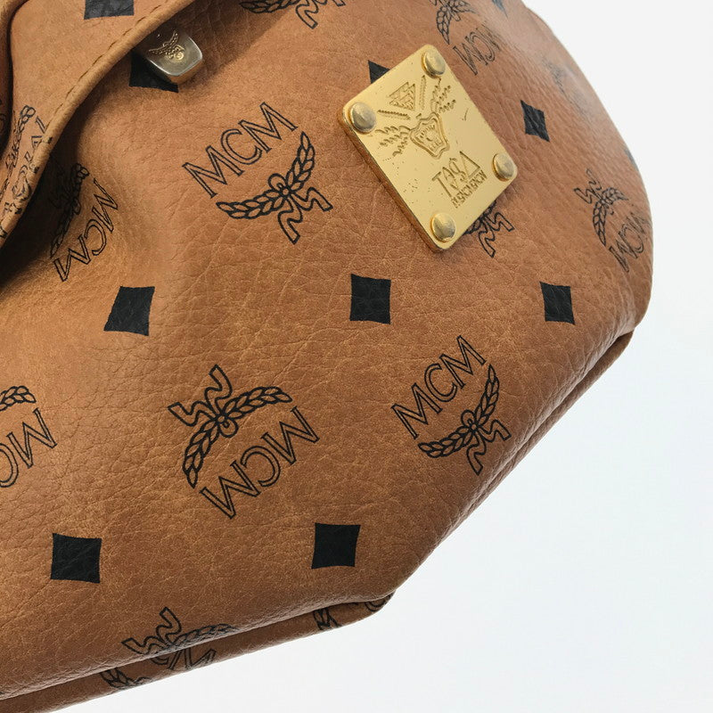 【中古品】【メンズ】 MCM エム・シー・エム × TISA PHENOMENON ティサ フェノメノン BODY BAG TAZBG-010 ボディバッグ カバン 180-260923-rt-16-tagh カラー：ブラウン 万代Net店