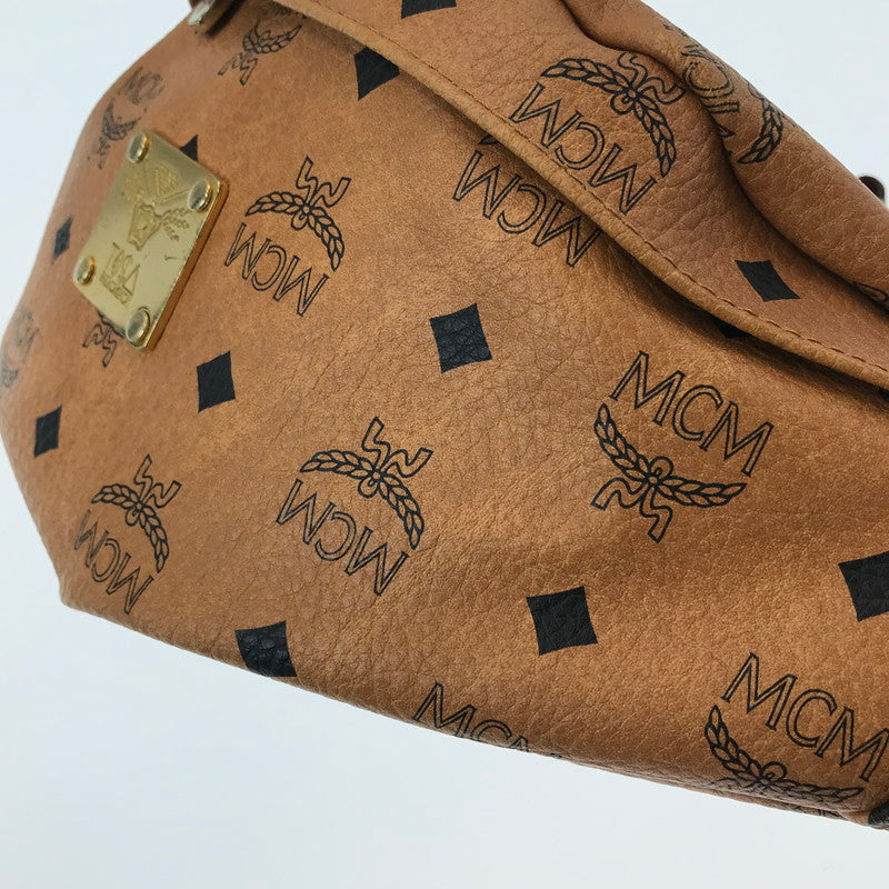 【中古品】【メンズ】 MCM エム・シー・エム × TISA PHENOMENON ティサ フェノメノン BODY BAG TAZBG-010 ボディバッグ カバン 180-260923-rt-16-tagh カラー：ブラウン 万代Net店