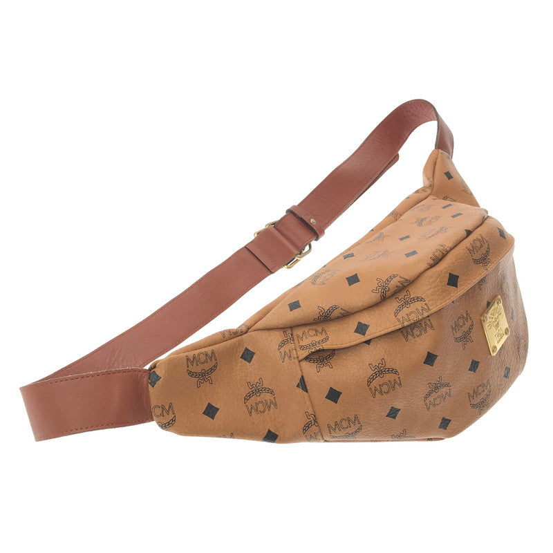 【中古品】【メンズ】 MCM エム・シー・エム × TISA PHENOMENON ティサ フェノメノン BODY BAG TAZBG-010 ボディバッグ カバン 180-260923-rt-16-tagh カラー：ブラウン 万代Net店