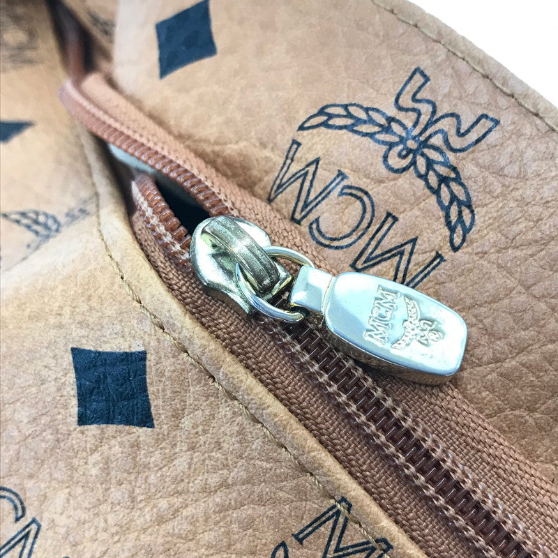 【中古品】【メンズ】 MCM エム・シー・エム × TISA PHENOMENON ティサ フェノメノン BODY BAG TAZBG-010 ボディバッグ カバン 180-260923-rt-16-tagh カラー：ブラウン 万代Net店