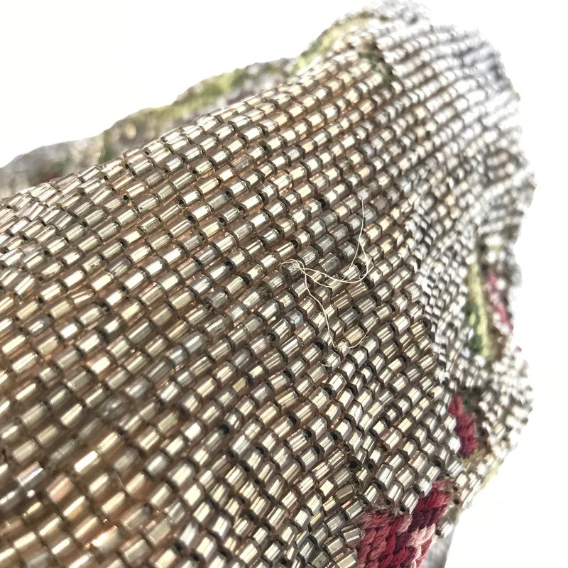 【中古品】【レディース】 VALENTINO GARAVANI ヴァレンティノ・ガラヴァーニ 80～90's BEADED DRAWSTRING BAG ドロー ストリング バッグ カバン 180-260923-rt-15-tagh カラー：ゴールド 万代Net店