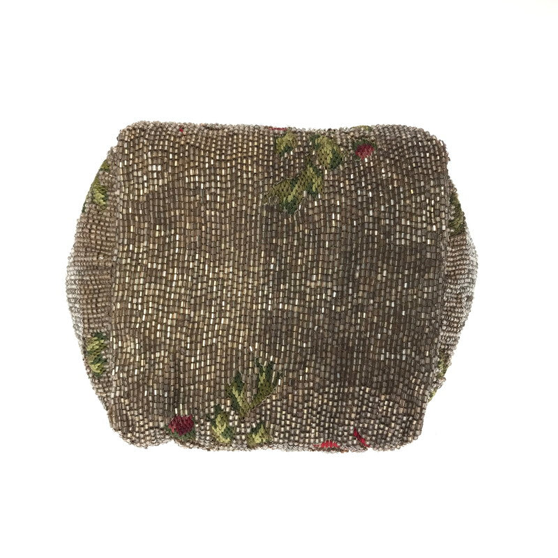 【中古品】【レディース】 VALENTINO GARAVANI ヴァレンティノ・ガラヴァーニ 80～90's BEADED DRAWSTRING BAG ドロー ストリング バッグ カバン 180-260923-rt-15-tagh カラー：ゴールド 万代Net店