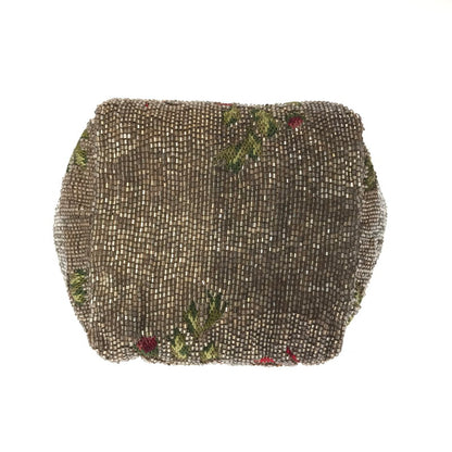 【中古品】【レディース】 VALENTINO GARAVANI ヴァレンティノ・ガラヴァーニ 80～90's BEADED DRAWSTRING BAG ドロー ストリング バッグ カバン 180-260923-rt-15-tagh カラー：ゴールド 万代Net店