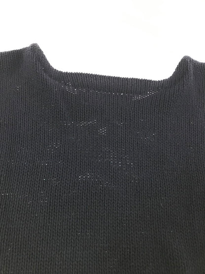【中古品】【メンズ】 POLO RALPH LAUREN ポロ・ラルフローレン COTTON LINEN KNIT SWEATER NAVY コットン リネン ニット セーター トップス 146-260917-rt-08-tagh サイズ：XL カラー：ネイビー 万代Net店