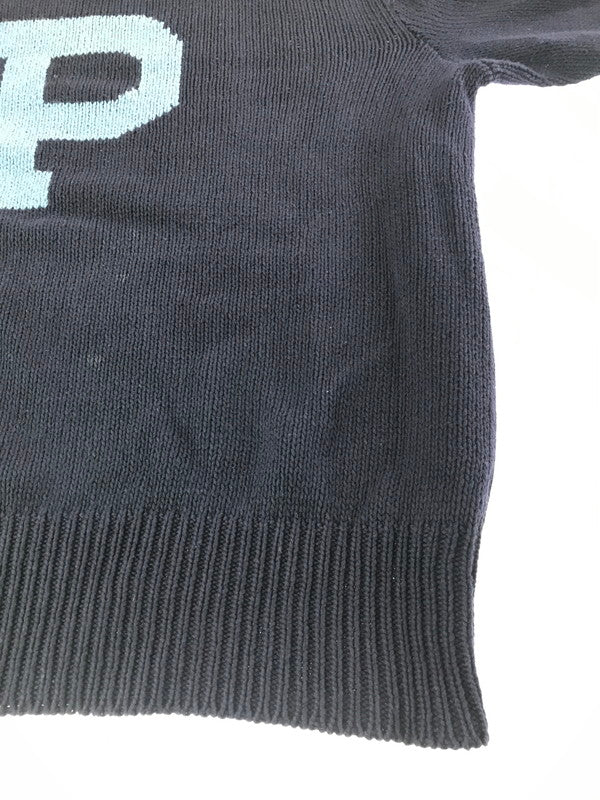 【中古品】【メンズ】 POLO RALPH LAUREN ポロ・ラルフローレン COTTON LINEN KNIT SWEATER NAVY コットン リネン ニット セーター トップス 146-260917-rt-08-tagh サイズ：XL カラー：ネイビー 万代Net店