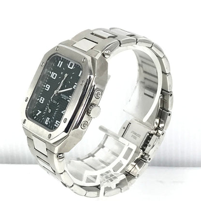 【中古品】【メンズ】 MADISON NEW YORK マディソン ニューヨーク FIFTH AVENUE WATCH MA011012 フィフス・アベニュー ウォッチ 腕時計 時計 197-260915-ki-06-tagh カラー：SILVER GREEN 万代Net店