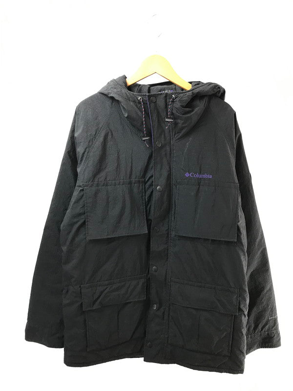 【中古品】【メンズ】 COLUMBIA コロンビア HYPE WOLF HOODE JACKET PM3835 ハイプ ウルフ フード ジャケット ナイロンジャケット アウター 144-260915-na-08-tagh サイズ：XL/105 カラー：ブラック 万代Net店