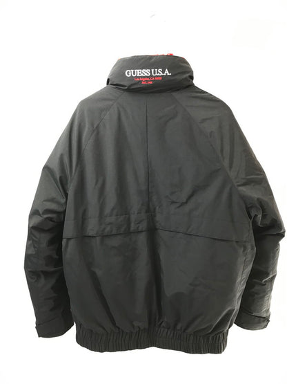 【中古品】【メンズ】 GUESS ゲス DOWN JACKET MI4Ｗ5880 ダウンジャケット アウター 142-260915-na-09-tagh サイズ：L カラー：ブラック 万代Net店
