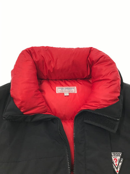 【中古品】【メンズ】 GUESS ゲス DOWN JACKET MI4Ｗ5880 ダウンジャケット アウター 142-260915-na-09-tagh サイズ：L カラー：ブラック 万代Net店