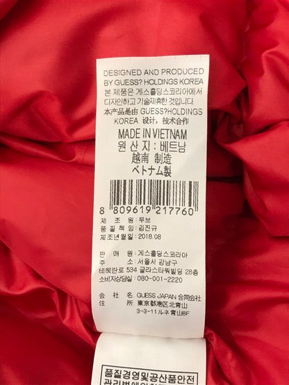 【中古品】【メンズ】 GUESS ゲス DOWN JACKET MI4Ｗ5880 ダウンジャケット アウター 142-260915-na-09-tagh サイズ：L カラー：ブラック 万代Net店