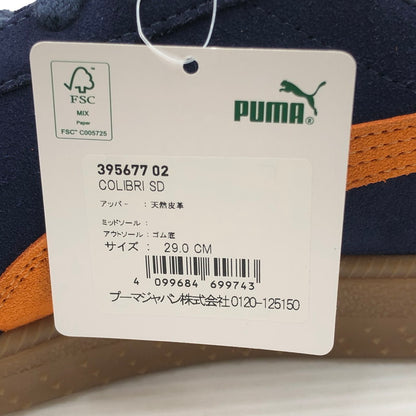 【中古美品】【メンズ】 PUMA プーマ COLIBRI SD PUMA NAVYPUM 395677-02 コリブリ SD スニーカー 靴 162-260919-rt-12-tagh サイズ：29cm US11 カラー：ブルー 万代Net店