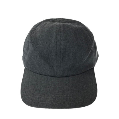 【中古美品】【メンズ】 COMESANDGOES カムズアンドゴーズ 26201 CLEAR TWILL CAP あご紐付 キャップ 帽子 185-260928-na-20-tagh カラー：チャコール 万代Net店