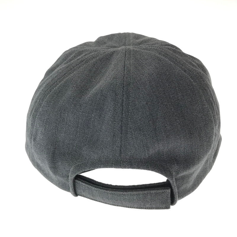 【中古美品】【メンズ】 COMESANDGOES カムズアンドゴーズ 26201 CLEAR TWILL CAP あご紐付 キャップ 帽子 185-260928-na-20-tagh カラー：チャコール 万代Net店