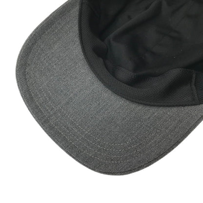 【中古美品】【メンズ】 COMESANDGOES カムズアンドゴーズ 26201 CLEAR TWILL CAP あご紐付 キャップ 帽子 185-260928-na-20-tagh カラー：チャコール 万代Net店