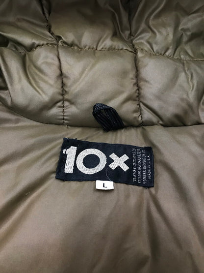 【現状渡し品】【メンズ】 10X テンエックス HUNTING PARKA DUCK HUNTER CAMO USA製 ハンティング パーカー ライトアウター 146-260917-rt-20-tagh サイズ：L カラー：マルチカラー 万代Net店