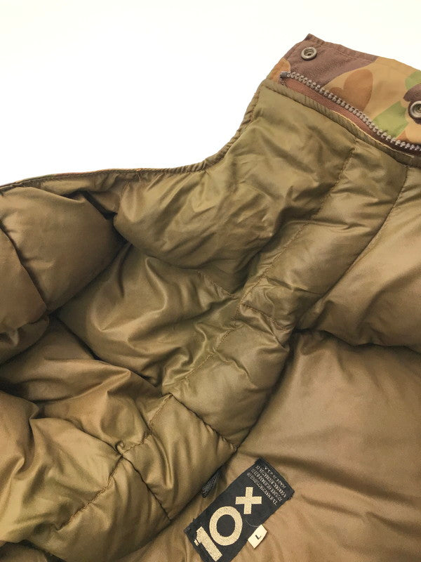 【現状渡し品】【メンズ】 10X テンエックス HUNTING PARKA DUCK HUNTER CAMO USA製 ハンティング パーカー ライトアウター 146-260917-rt-20-tagh サイズ：L カラー：マルチカラー 万代Net店