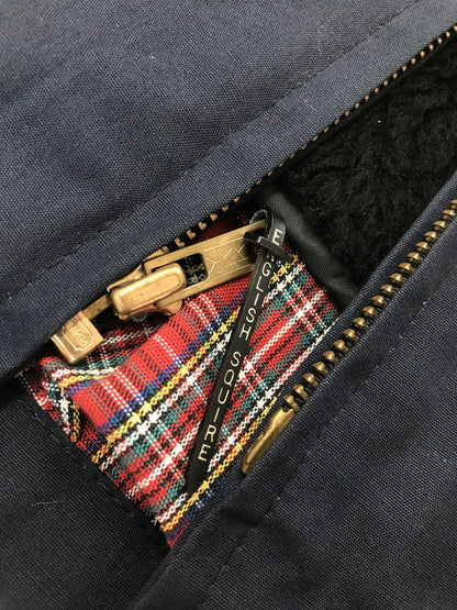 【中古品】【メンズ】 ENGLISH SQUIRE イングリッシュ スクワイア 70～80's BOA LINER WORK JACKET USA製 70～80年代 ボア ライナー ジャケット ヴィンテージ 146-260917-rt-12-tagh サイズ：46 カラー：ネイビー 万代Net店