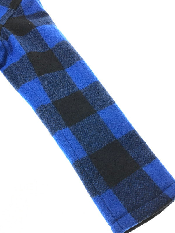 【中古品】【メンズ】 FIVE BROTHER ファイブブラザー WOOL BUFFALO CHECK JACKET BLUE BLACK ウール バッファロー チェック ジャケット 145-260917-rt-18-tagh サイズ：S カラー：ブルー/ブラック 万代Net店