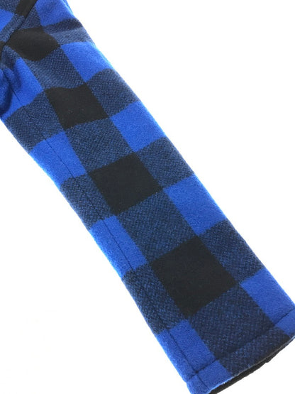 【中古品】【メンズ】 FIVE BROTHER ファイブブラザー WOOL BUFFALO CHECK JACKET BLUE BLACK ウール バッファロー チェック ジャケット 145-260917-rt-18-tagh サイズ：S カラー：ブルー/ブラック 万代Net店