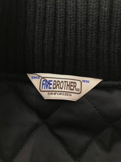 【中古品】【メンズ】 FIVE BROTHER ファイブブラザー WOOL BUFFALO CHECK JACKET BLUE BLACK ウール バッファロー チェック ジャケット 145-260917-rt-18-tagh サイズ：S カラー：ブルー/ブラック 万代Net店