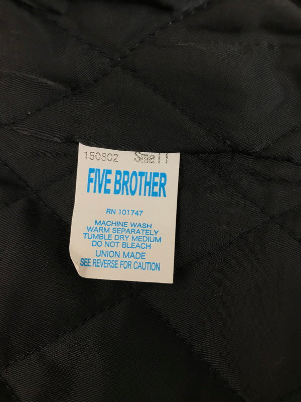 【中古品】【メンズ】 FIVE BROTHER ファイブブラザー WOOL BUFFALO CHECK JACKET BLUE BLACK ウール バッファロー チェック ジャケット 145-260917-rt-18-tagh サイズ：S カラー：ブルー/ブラック 万代Net店