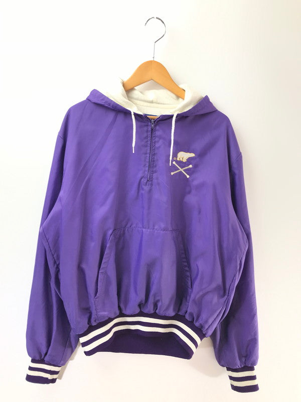 【現状渡し品】【メンズ】 HOLLOWAY ホロウェイ HALF ZIP PULLOVER ハーフジップ プルオーバー ライトアウター 146-260915-na-30-tagh サイズ：L カラー：パープル 万代Net店