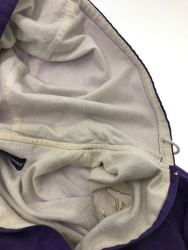 【現状渡し品】【メンズ】 HOLLOWAY ホロウェイ HALF ZIP PULLOVER ハーフジップ プルオーバー ライトアウター 146-260915-na-30-tagh サイズ：L カラー：パープル 万代Net店