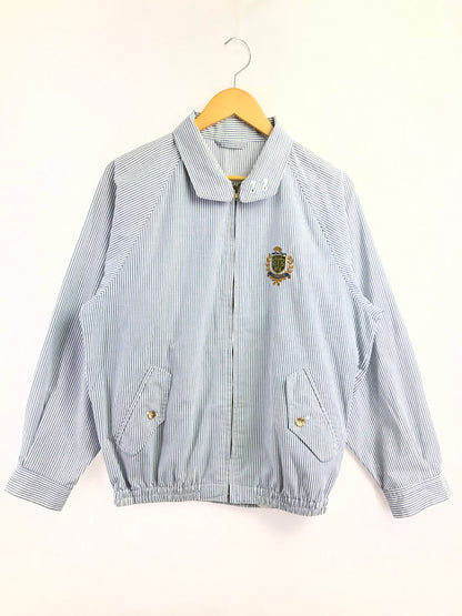 【中古品】【メンズ】 J.PRESS ジェイプレス 90'S SWING TOP 90年代 スイングトップ ライトアウター 146-260915-na-21-tagh サイズ：L カラー：ブルー/ホワイト 万代Net店
